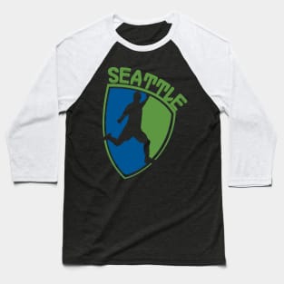 Seattle Soccer Baseball T-Shirt